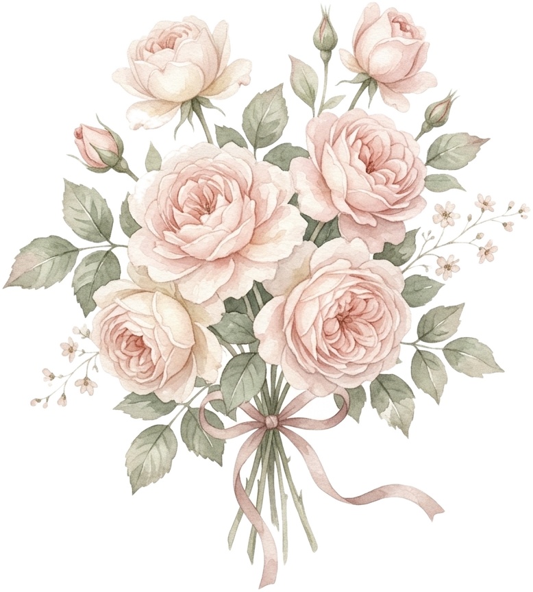 Vintage Rose Bouquet